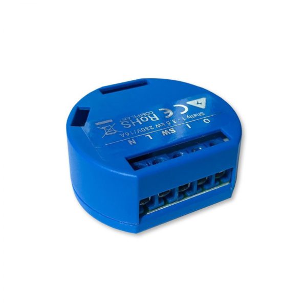 Shelly 1 Smart wifi relay for home automation