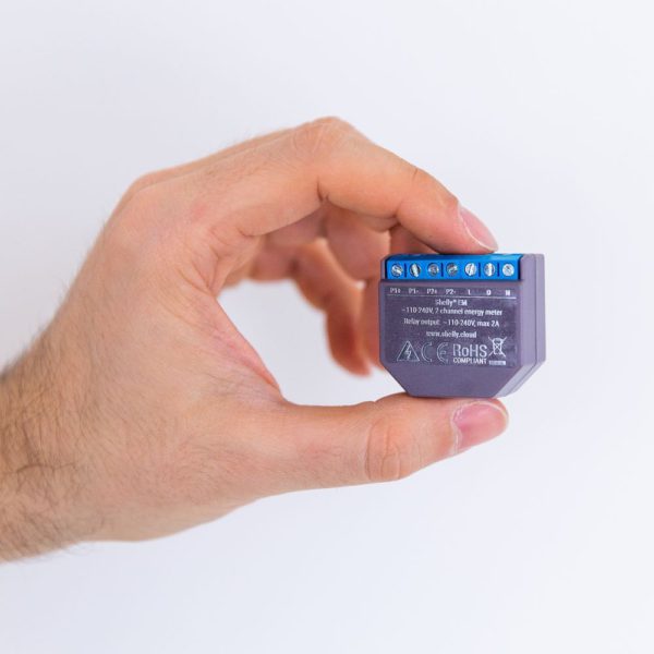 Shelly EM + 50A Clamp - Smart Energy Meter with WiFi Monitor Power Consumption Relay - Image 4