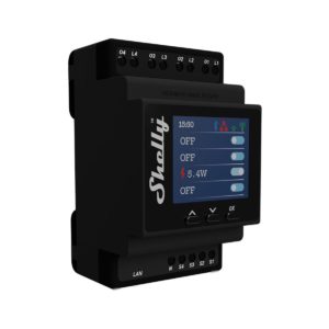 Shelly Pro 4PM - 4 channels DIN rail relay switch