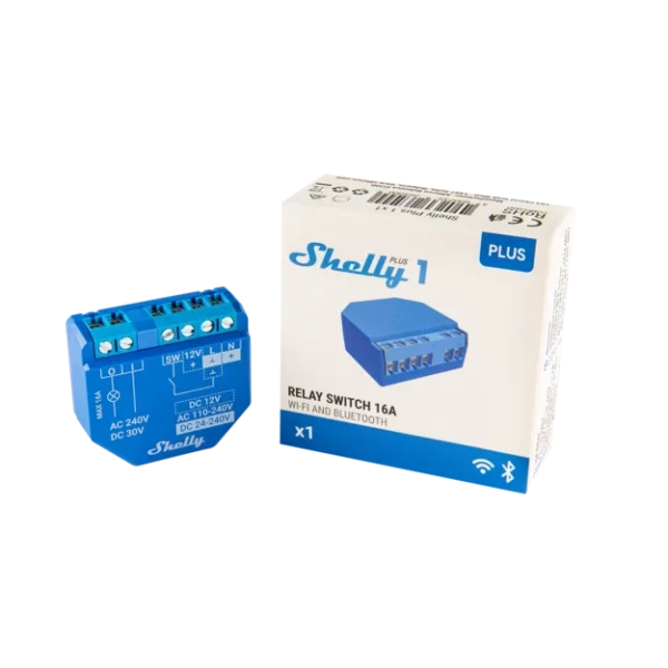 Smart wifi relay for home automation - Shelly Plus 1 - Image 3